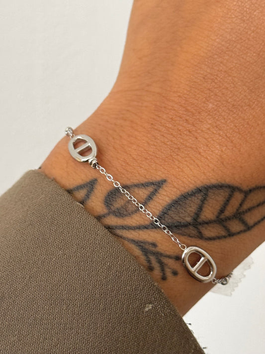 DD Bracelet Silver